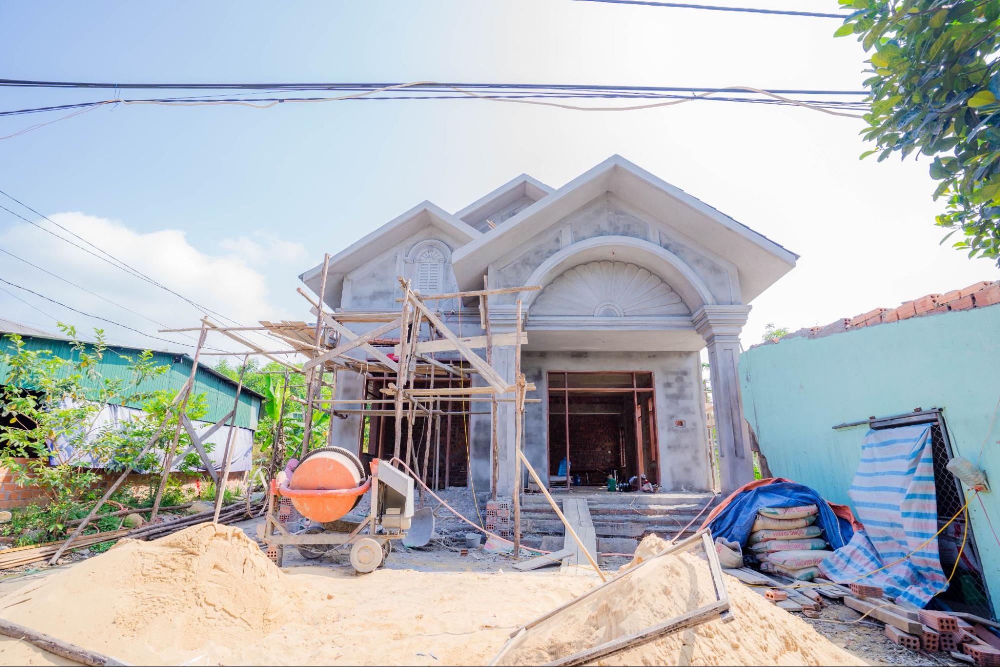 Các bước tính toán vật liệu xây nhà cơ bản
